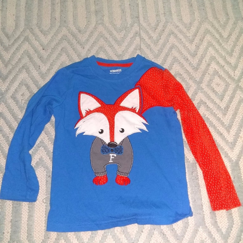 NEW WONDER KIDS FOX TSHIRT